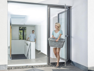 Insektenschutz, Pendeltüre, Insektenschutztüre, Fliegengitter, Fliegengitter Türe, Insektennetz,